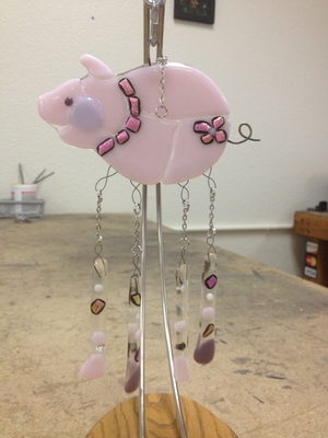 Pink Piggy Chrime (Sold)